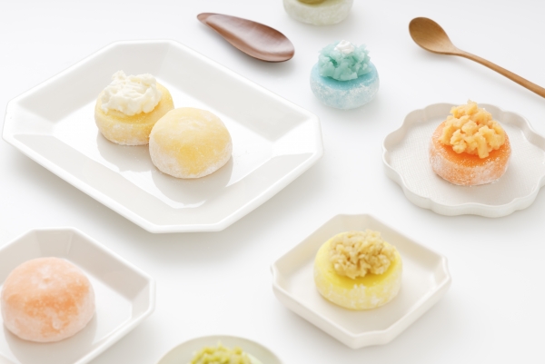 カラフルな大福「iroHa(イロハ)」期間限定販売