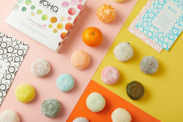 カラフルな大福「iroHa(イロハ)」期間限定販売