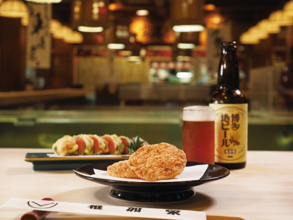 博多料亭 稚加榮「明太天ぷらせんべい」